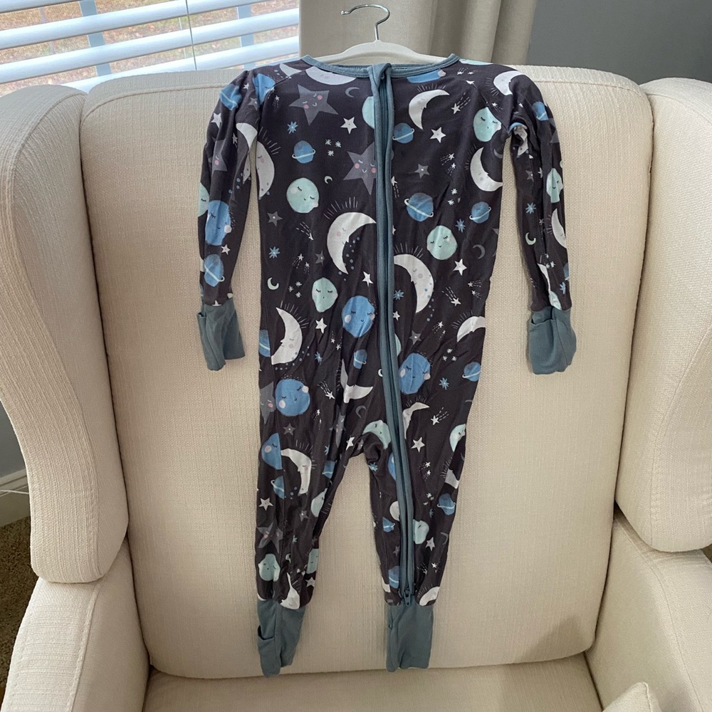 Little Sleepies “To The Moon And Back” zippy